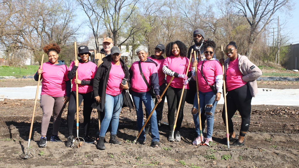 Earthworks urban farm